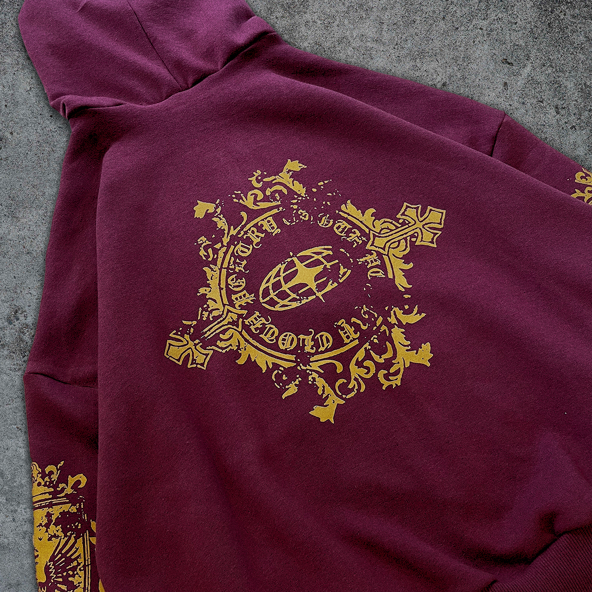 Espalda del hoodie